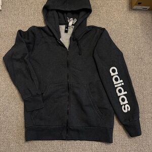 Adidas full zip sweatshirt